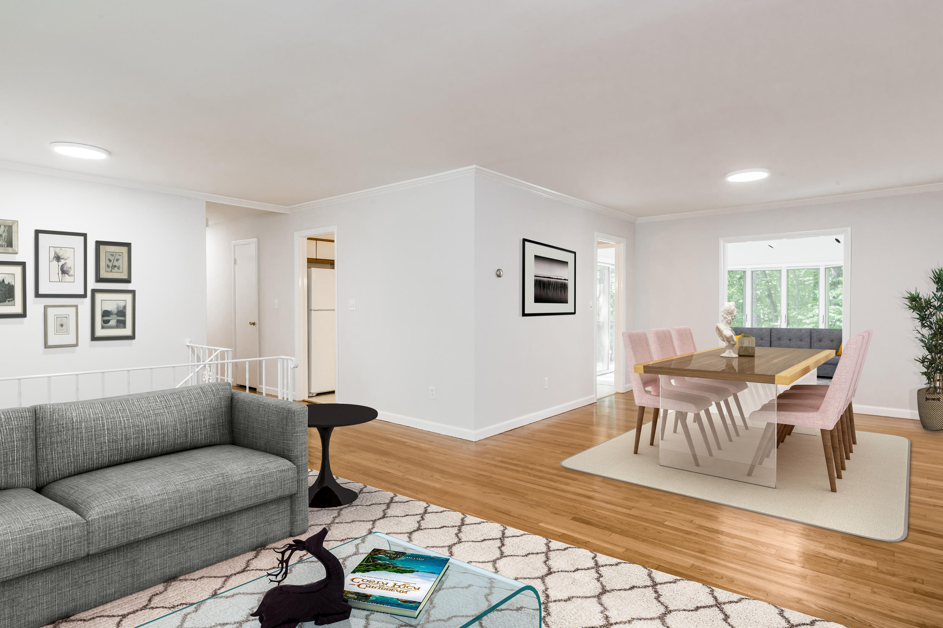 4 Littlebrook Road North Darien, CT 06820 - Photo 26 of 42 a living room with furniture wooden floor and a table