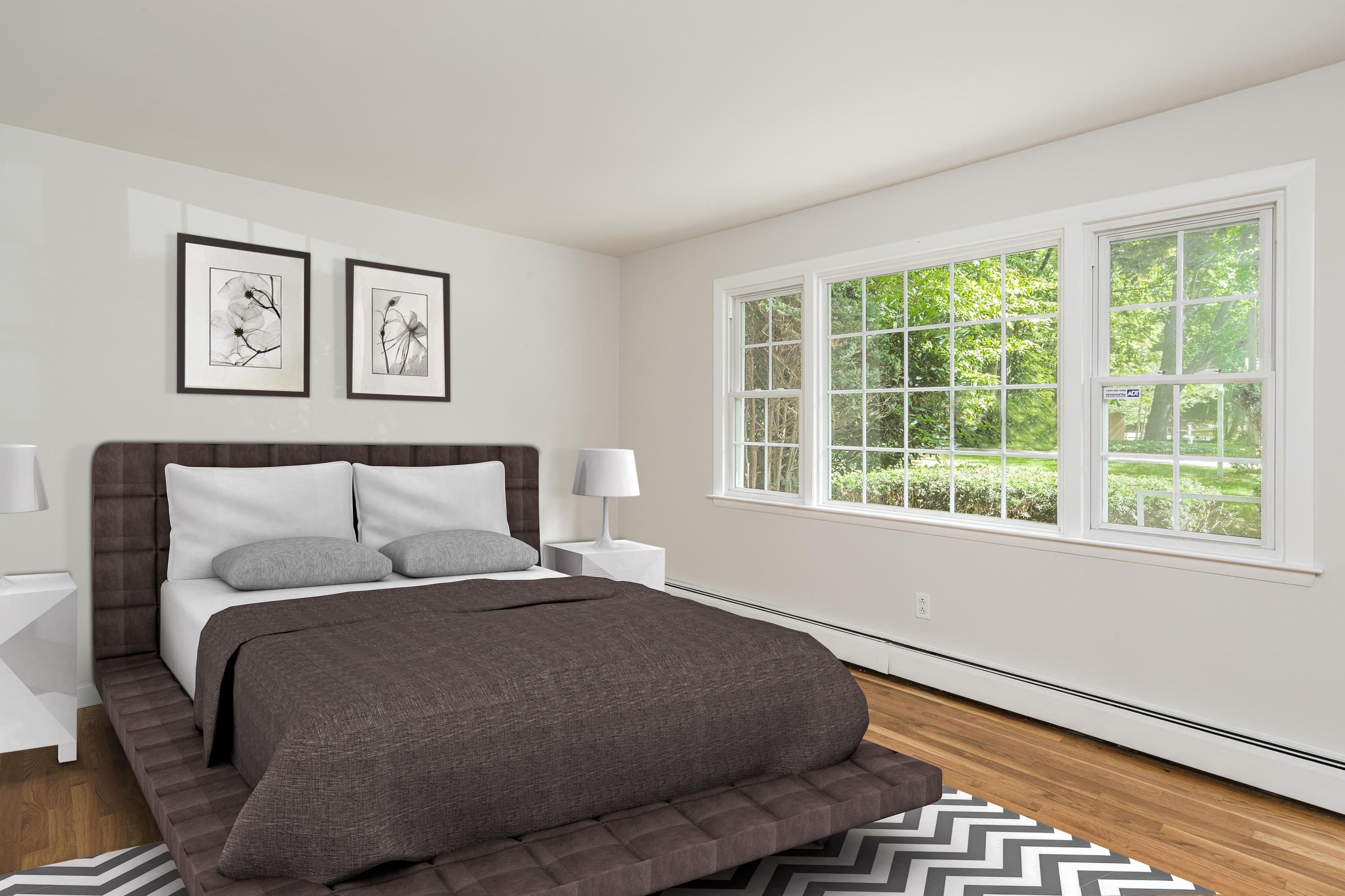 4 Littlebrook Road North Darien, CT 06820 - Photo 33 of 42 a bed sitting in a bedroom next to a window