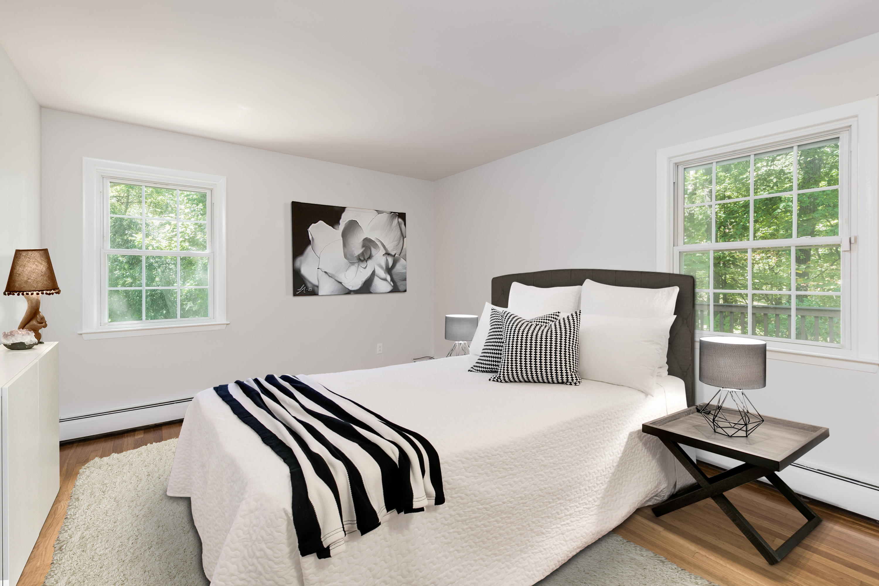 4 Littlebrook Road North Darien, CT 06820 - Photo 35 of 42 a bedroom with a bed and a window