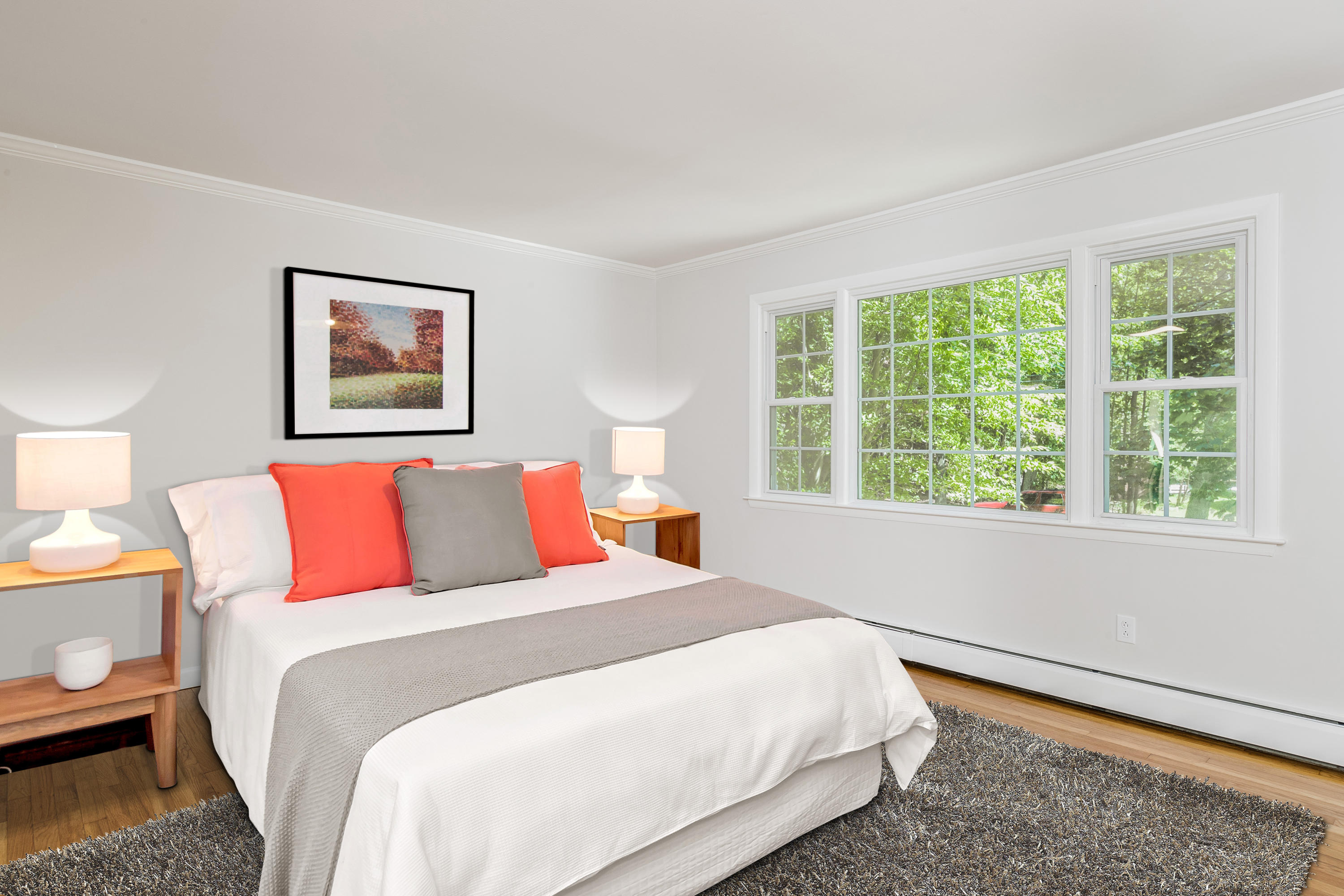 4 Littlebrook Road North Darien, CT 06820 - Photo 38 of 42 a bedroom with a bed and a window with outer view