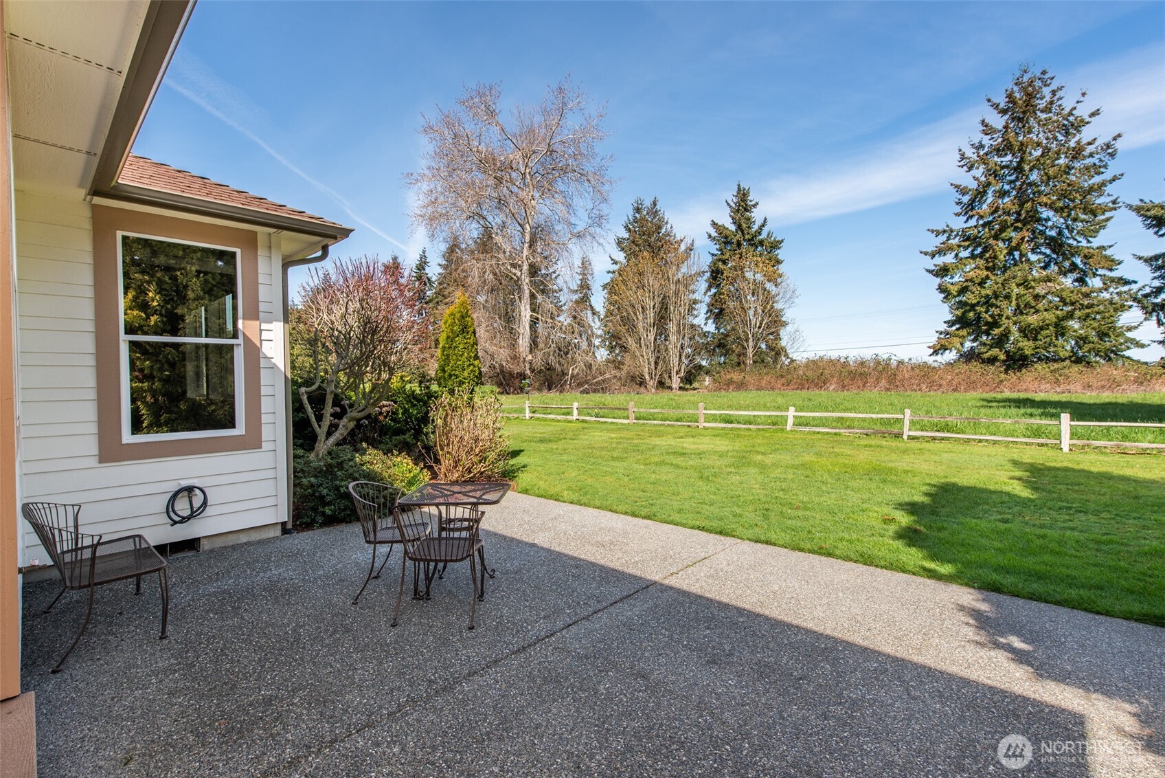 71 Mt Baker Drive Sequim, WA 98382 - Photo 20 of 25 a view of a house with a yard and sitting area