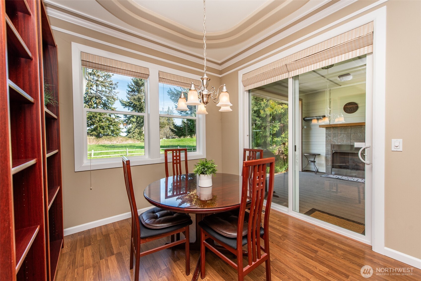 71 Mt Baker Drive Sequim, WA 98382 - Photo 8 of 25 a view of a dining room with furniture window and wooden floor