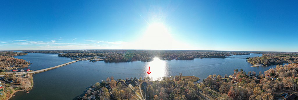 986 Ridgewood Harbor Road Waterloo, SC 29384 - Photo 39 of 43 a view of a lake with a city
