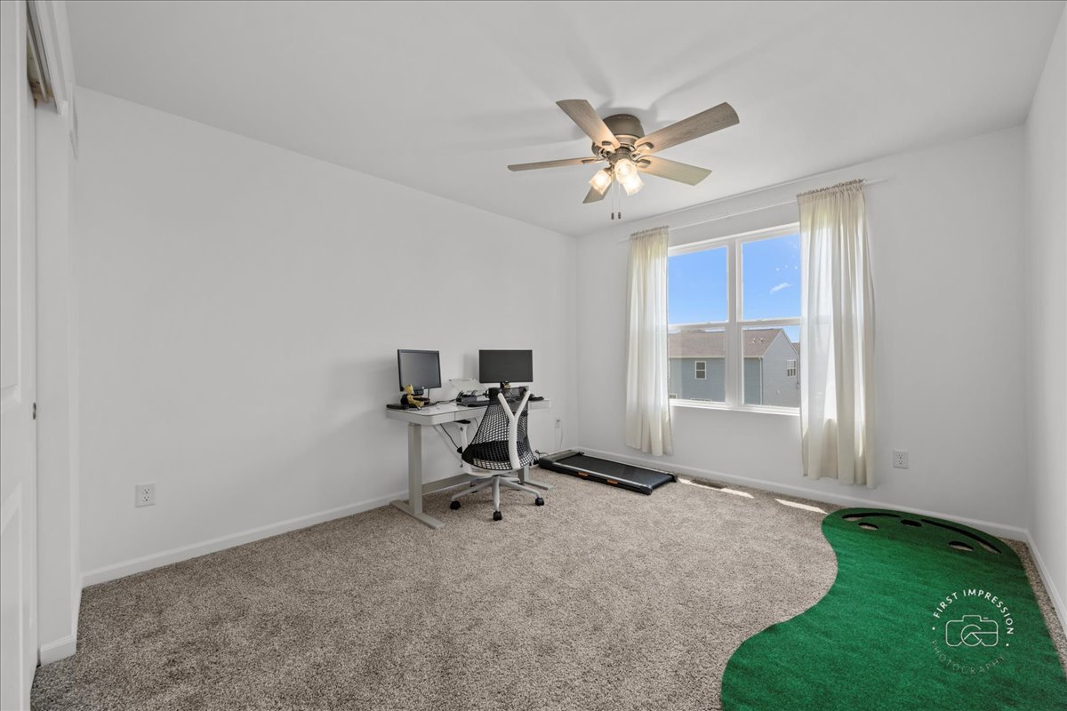 1313 Endicott Road South Elgin, IL 60177 - Photo 16 of 20 a view of workspace with a window