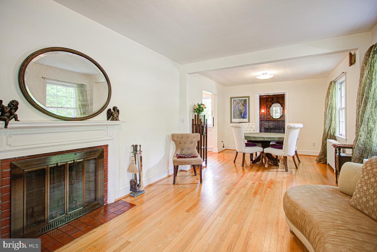 4701 Amherst Road College Park, MD 20740 - Photo 8 of 41 dining area and LR are open and light-filled