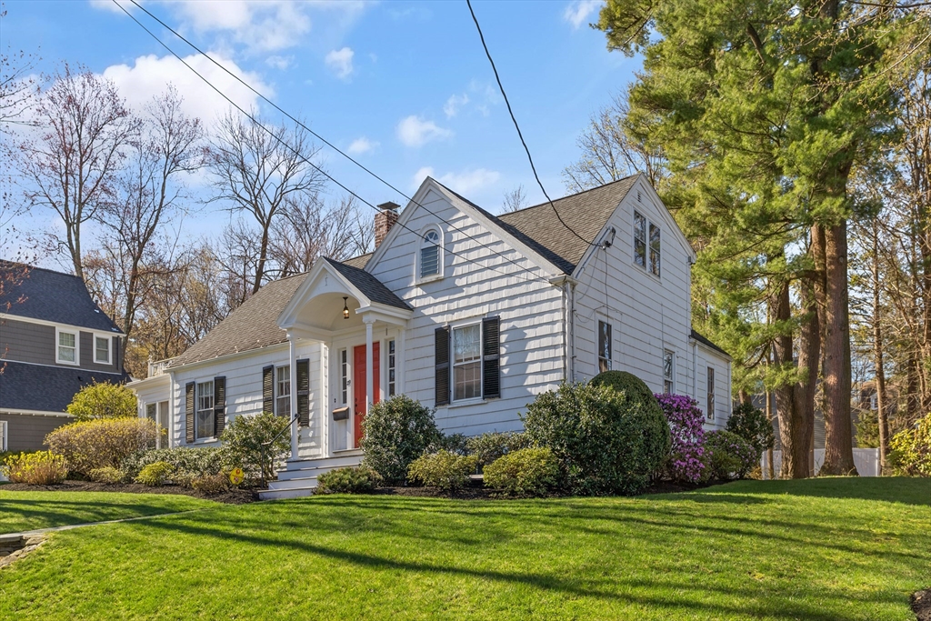 29 Kenwin Road Winchester, MA 01890 - Photo 3 of 35 a front view of house with yard and green space