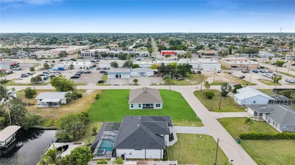 an aerial view of a