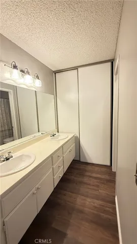 a view of a room with a window