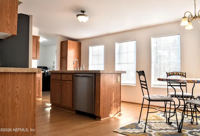 a view of a hallway with closet