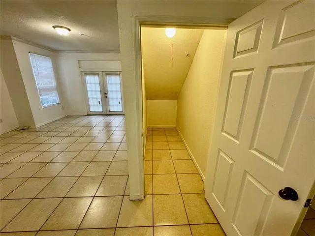 a view of a bathroom with a shower