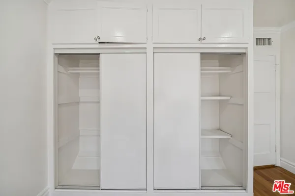 a view of cabinets