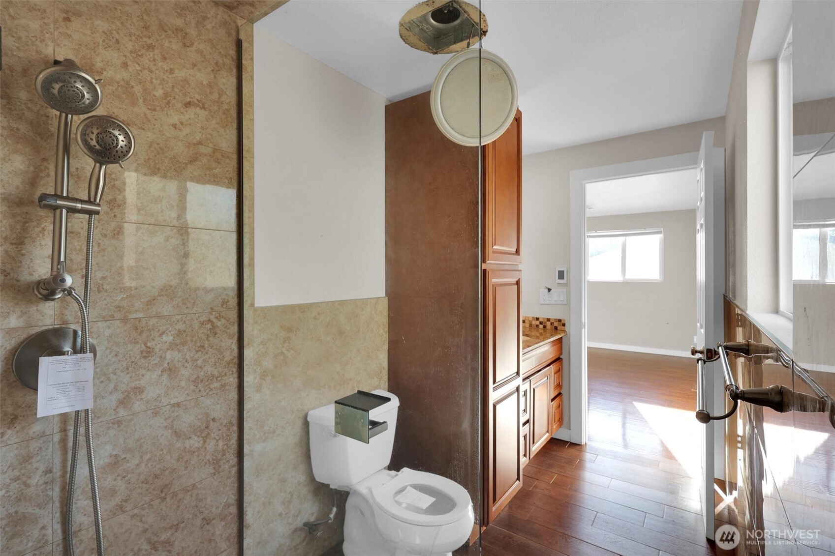 18518 131st Avenue Southeast Renton, WA 98058 - Photo 19 of 34 a bathroom with a shower