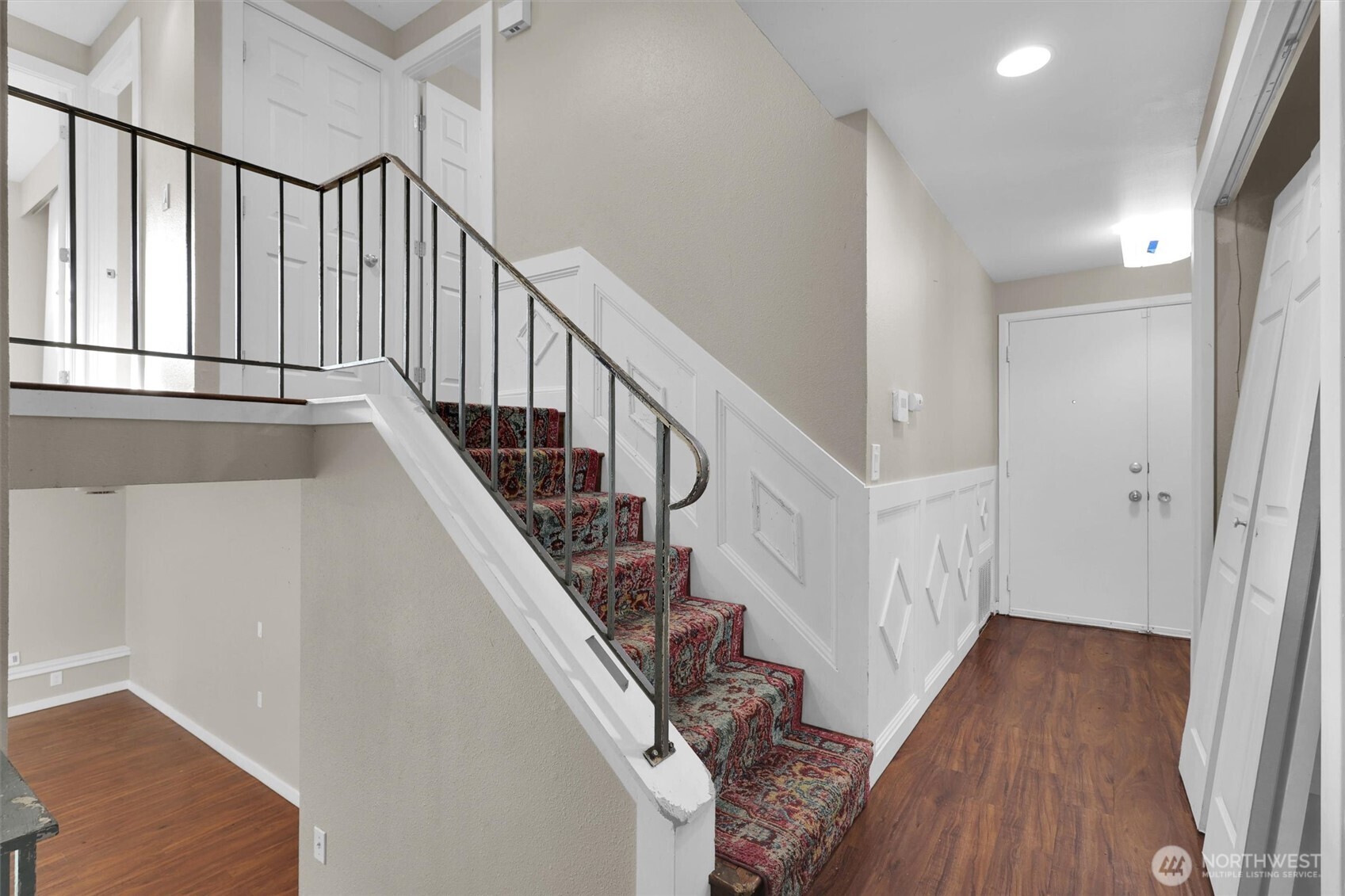 18518 131st Avenue Southeast Renton, WA 98058 - Photo 20 of 34 a view of entryway with wooden floor
