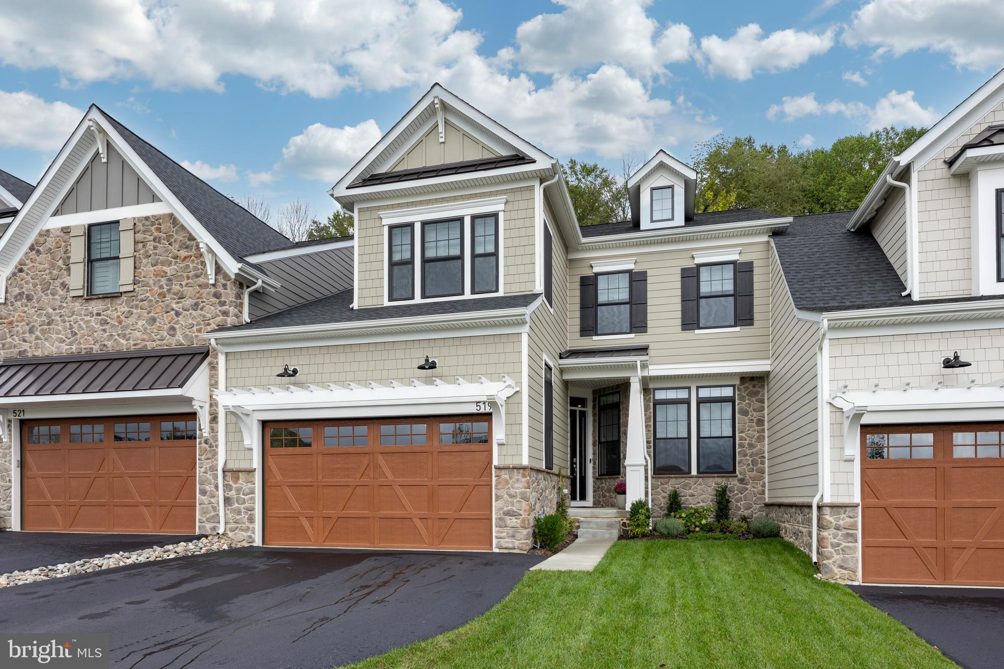 519 Sill Overlook Newtown Square, PA 19073 - Photo 1 of 41 a front view of a house with a yard
