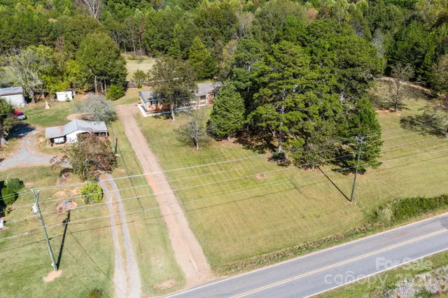 a view of a yard and an outdoor space