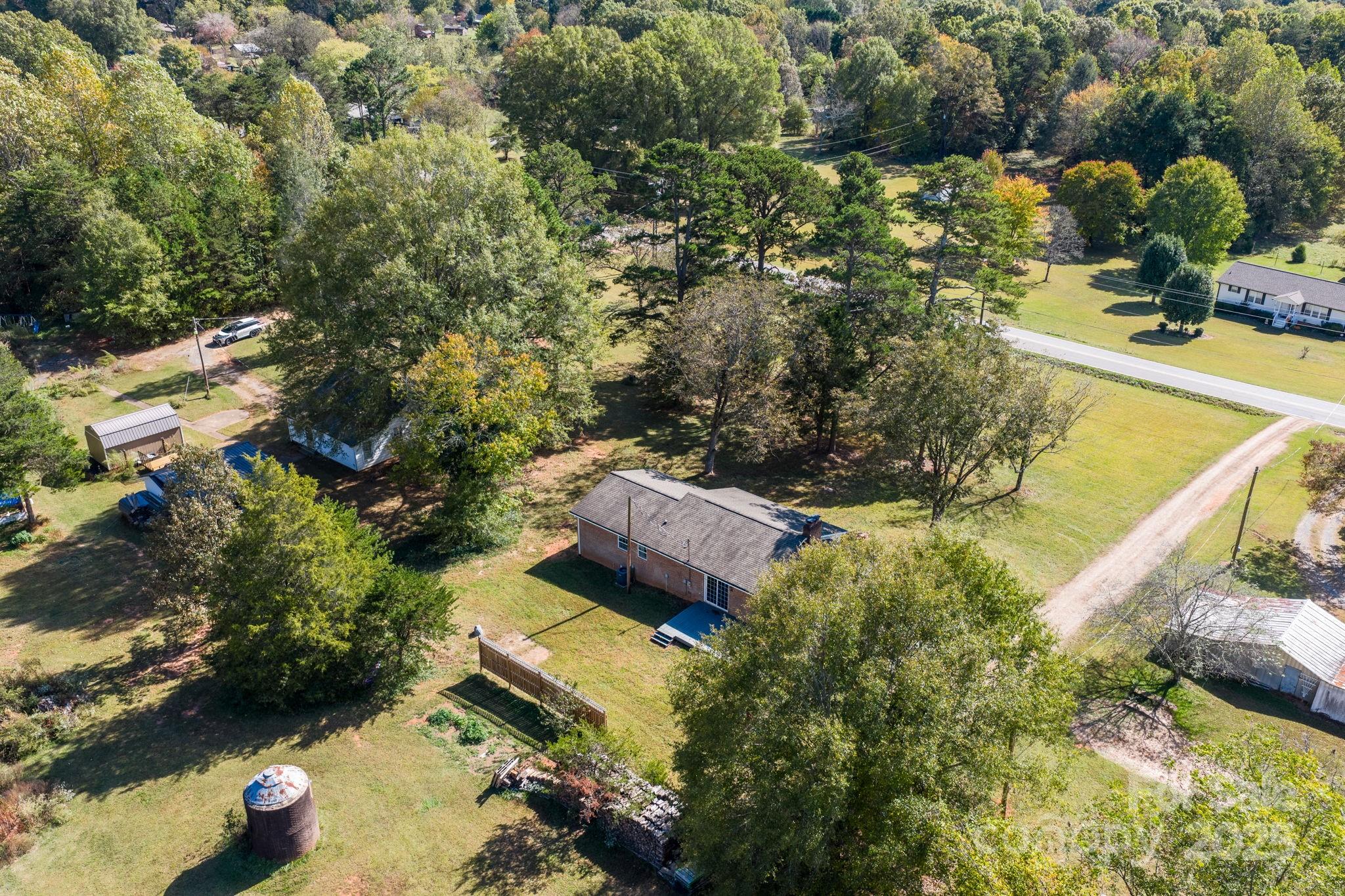 5613 Springs Road Conover, NC 28613 - Photo 23 of 23 an aerial view of house with yard swimming pool and outdoor seating
