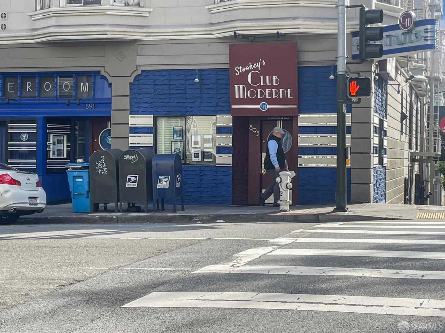 900 Bush Street, Unit 309 San Francisco, CA 94109 - Photo 21 of 25 a view of street with retail shops