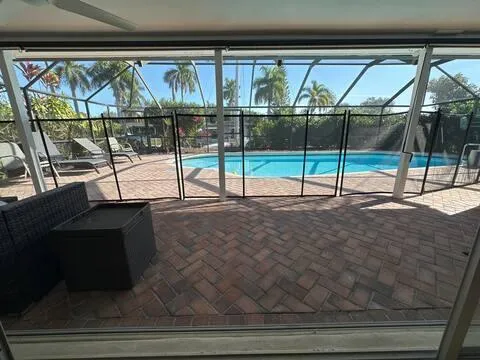 a view of outdoor space with seating