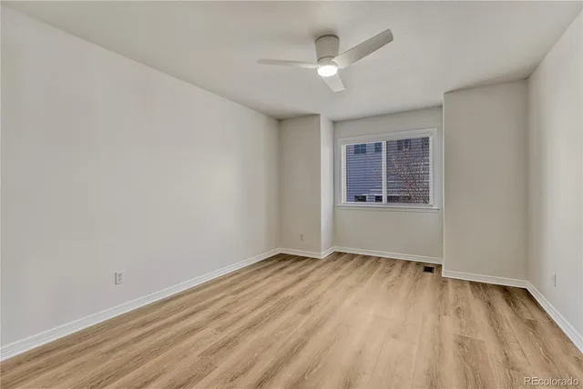 wooden floor in a room