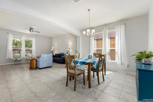 a view of a livingroom with furniture and window