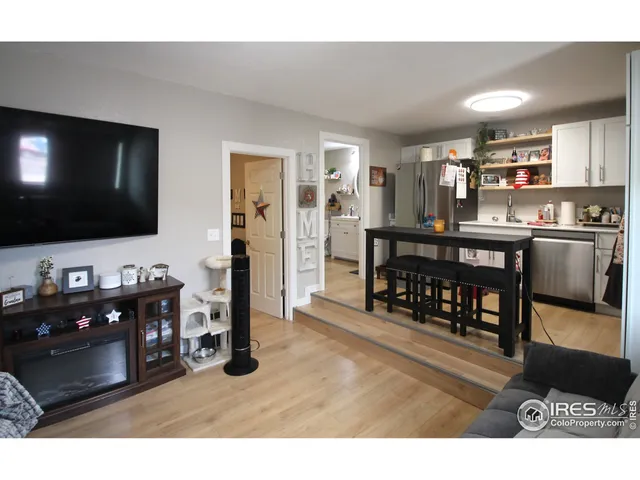 a backyard of a house with seating space