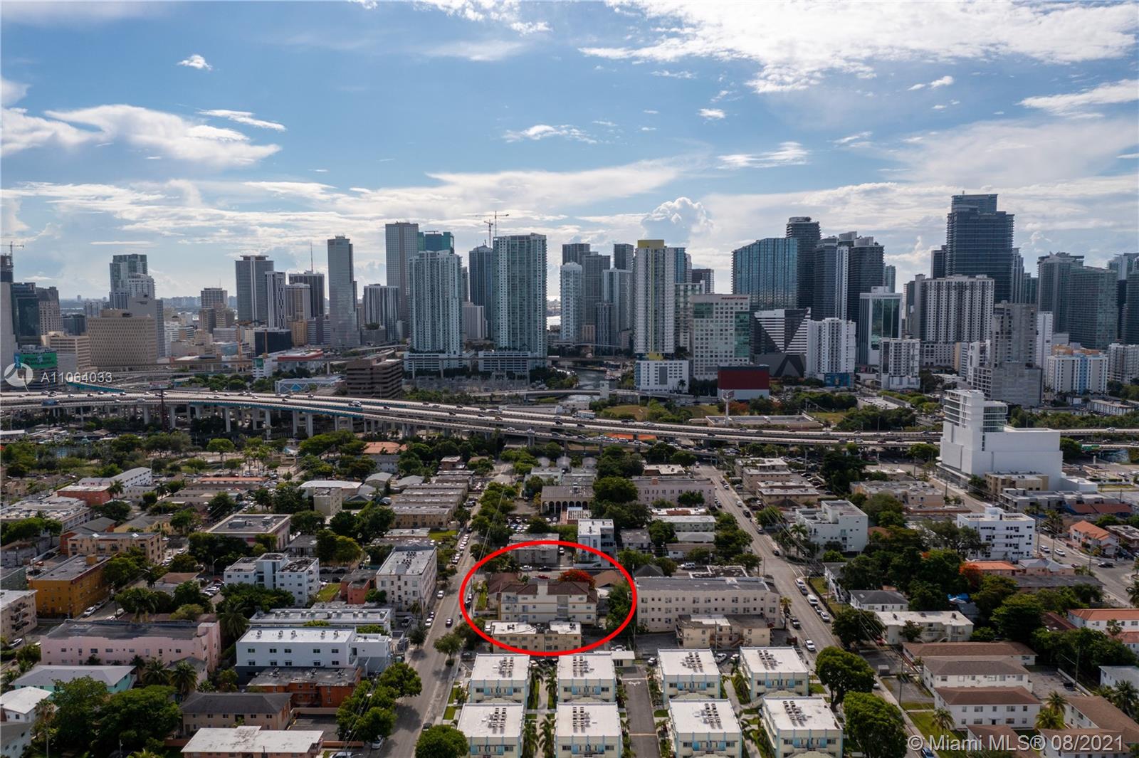 520 Southwest 5th Street, Unit 303 Miami, FL 33130 - Photo 18 of 49 a city view with lot of high rise buildings