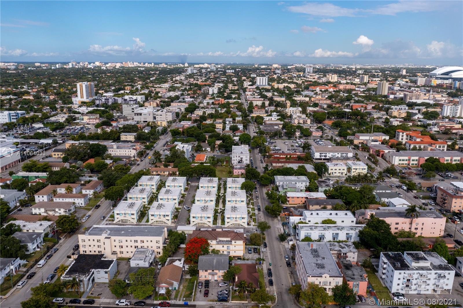 520 Southwest 5th Street, Unit 303 Miami, FL 33130 - Photo 8 of 49 an aerial view of a city