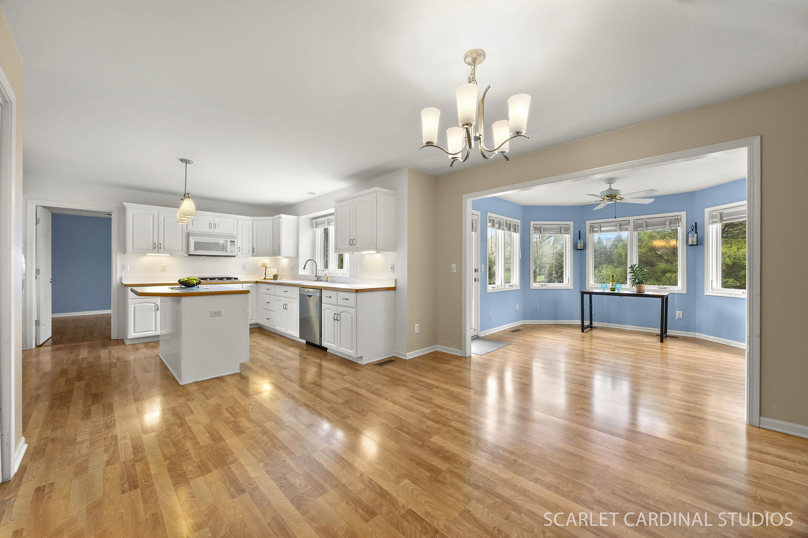 877 Elm Street Sugar Grove, IL 60554 - Photo 11 of 38 a view of kitchen with granite countertop stove top oven and cabinets