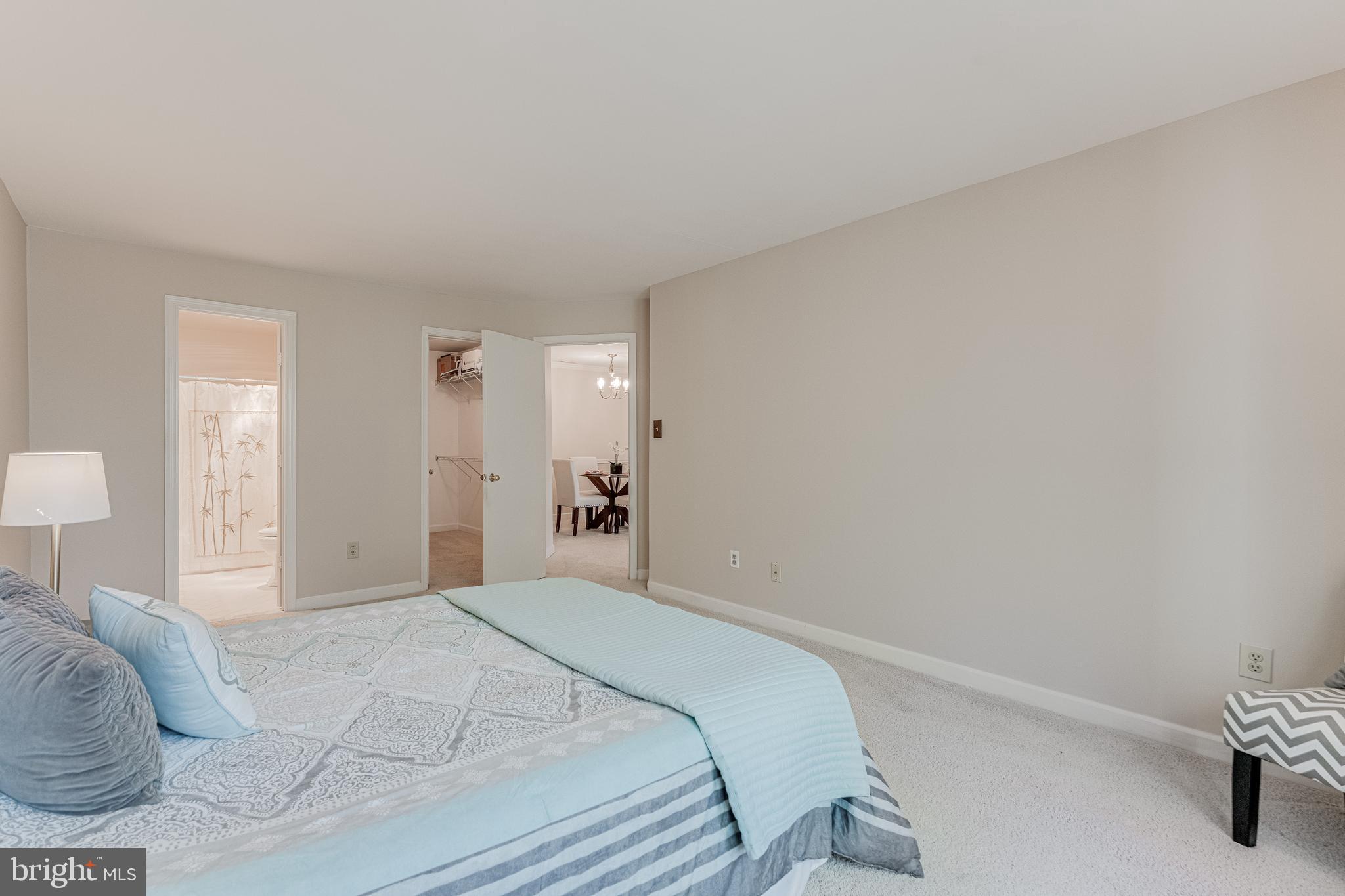 13603 Sir Thomas Way, Unit 2B33 Silver Spring, MD 20904 - Photo 12 of 31 King Size Primary BR w/ Walk-in Closet