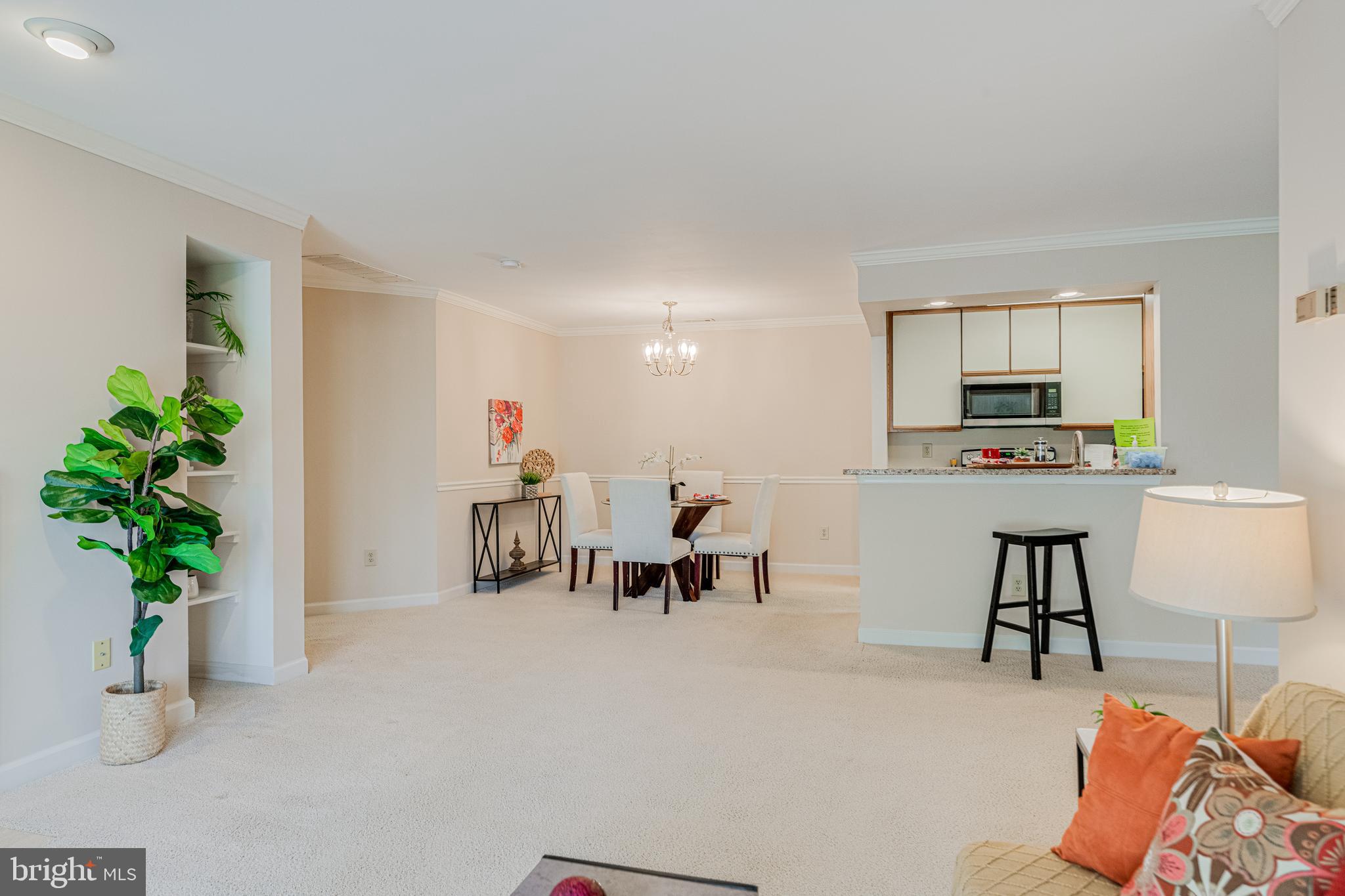 13603 Sir Thomas Way, Unit 2B33 Silver Spring, MD 20904 - Photo 4 of 31 Bright, Wide Open Living Area