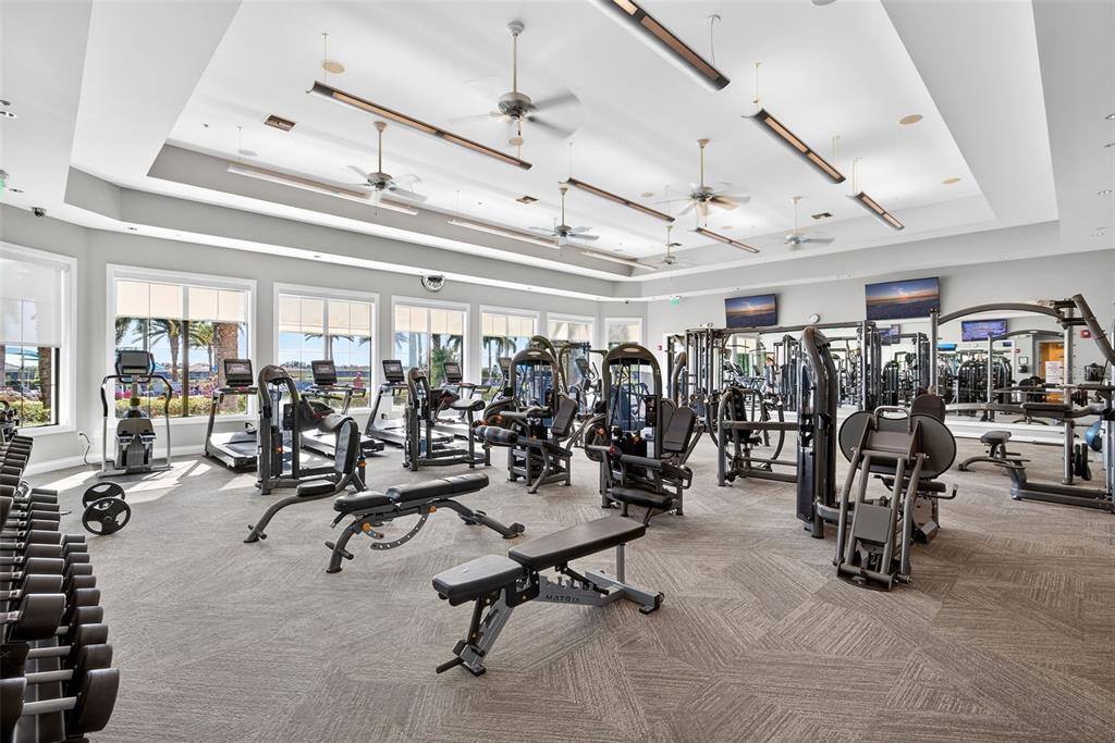 5821 Mayflower Way Ave Maria, FL 34142 - Photo 30 of 36 a view of a room with gym equipment