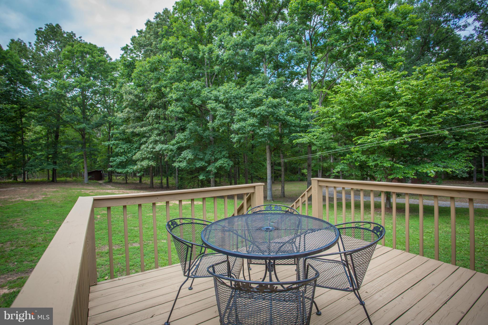 9601 Fairview Road Partlow, VA 22534 - Photo 23 of 29 Rear Deck View