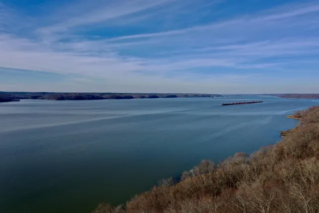 a sunset view with ocean view