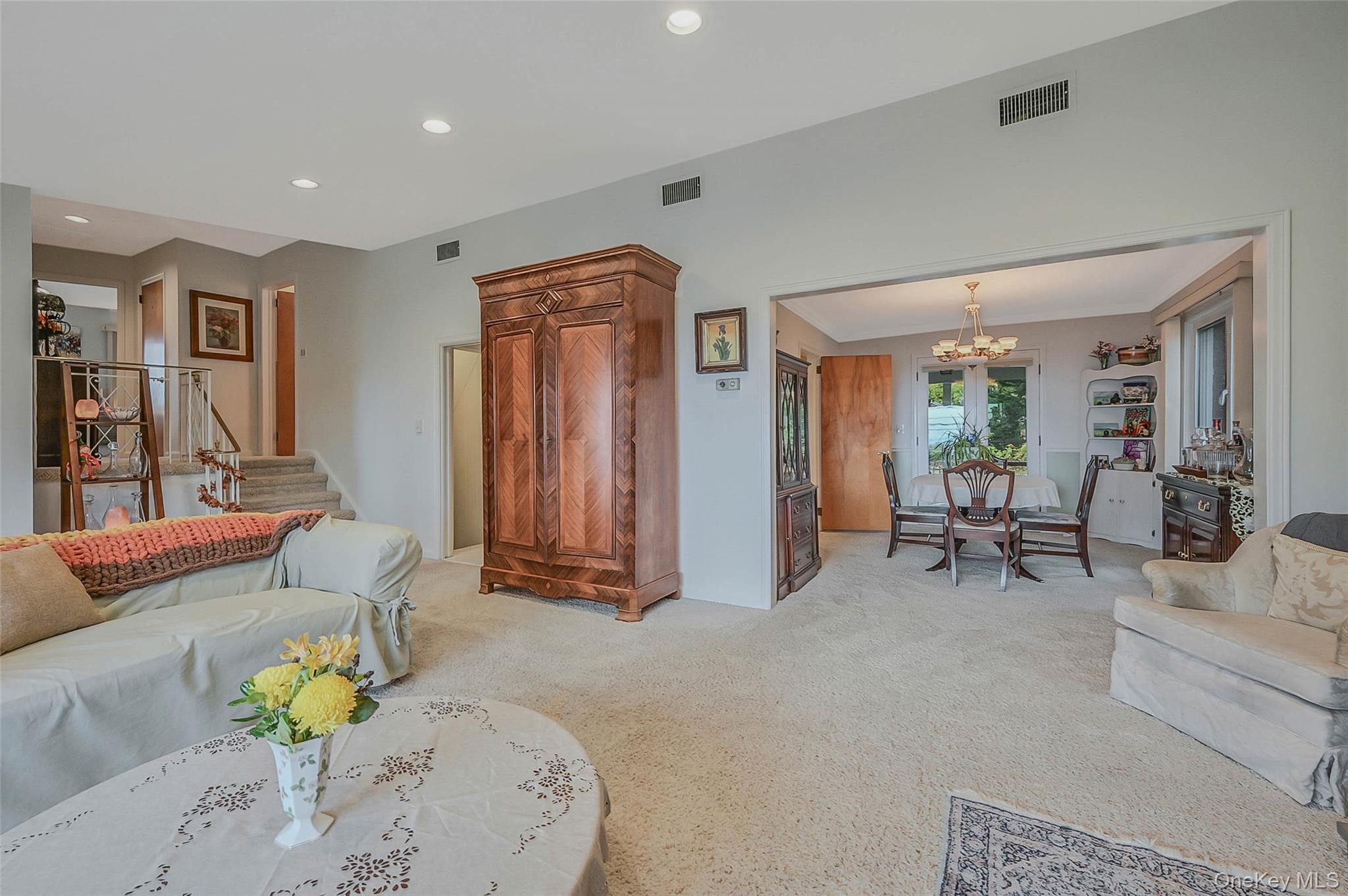 746 Sound View Road Mill Neck, NY 11765 - Photo 9 of 37 a living room with furniture and wooden floor