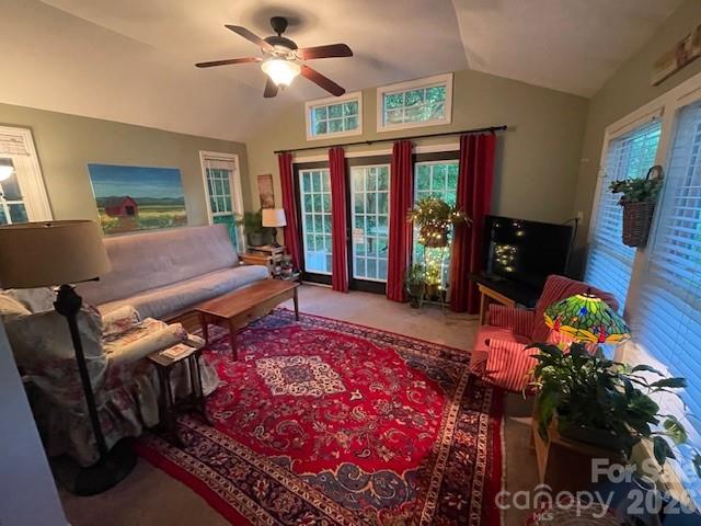 271 Wiggins Road Candler, NC 28715 - Photo 19 of 19 a living room with furniture and a floor to ceiling window