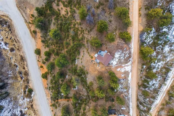a view of a big yard of the house