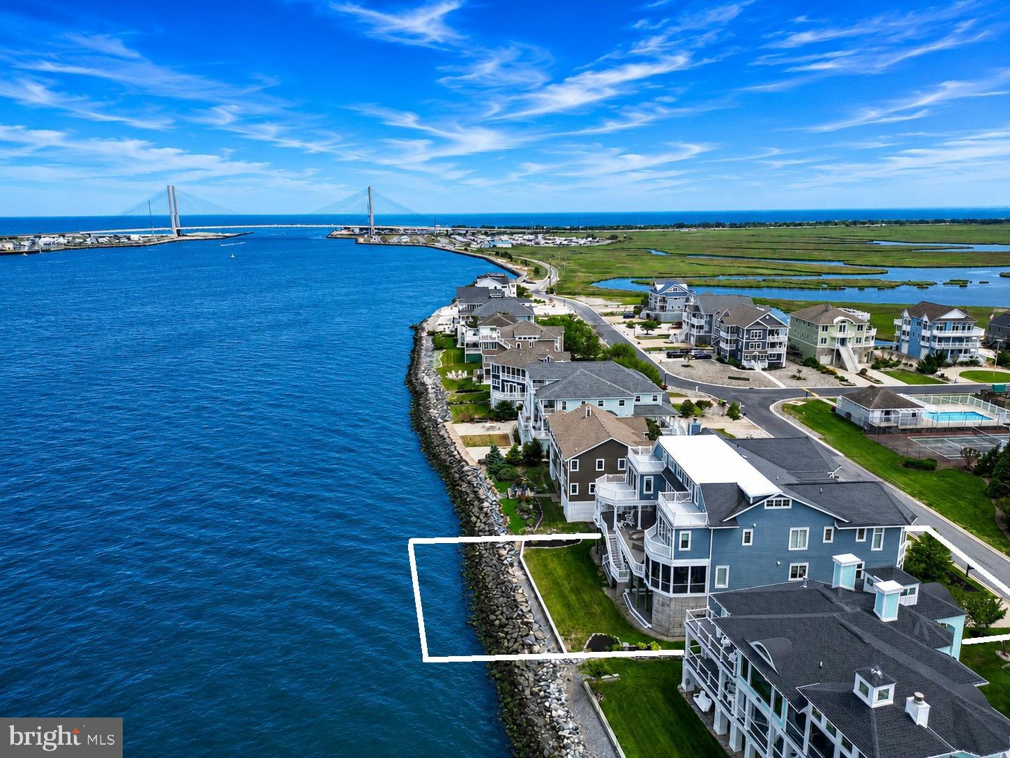 35 Inlet View Court Bethany Beach, DE 19930 - Photo 3 of 74 a view of a city with an ocean view