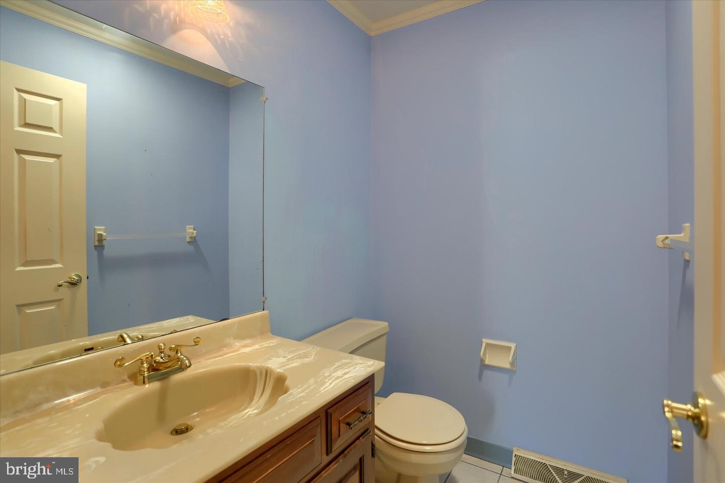 1300 Sand Hill Road Hummelstown, PA 17036 - Photo 13 of 24 a bathroom with a sink a toilet and mirror