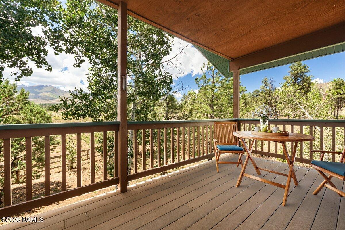 5535 East Western Star Road Flagstaff, AZ 86004 - Photo 49 of 49 a view of a two chairs in the balcony