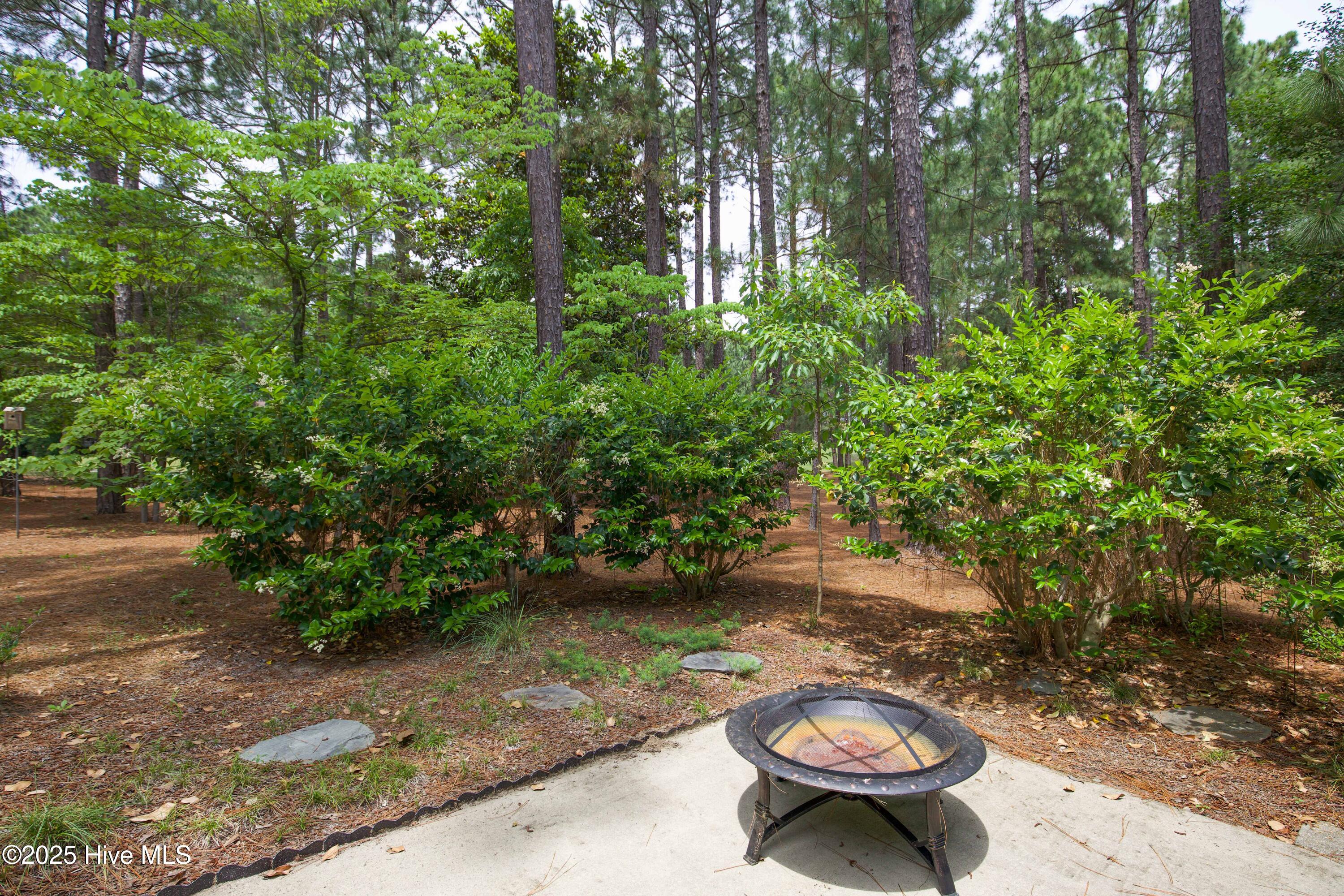 17 Troon Drive Pinehurst, NC 28374 - Photo 79 of 105 Patio with fire-pit area