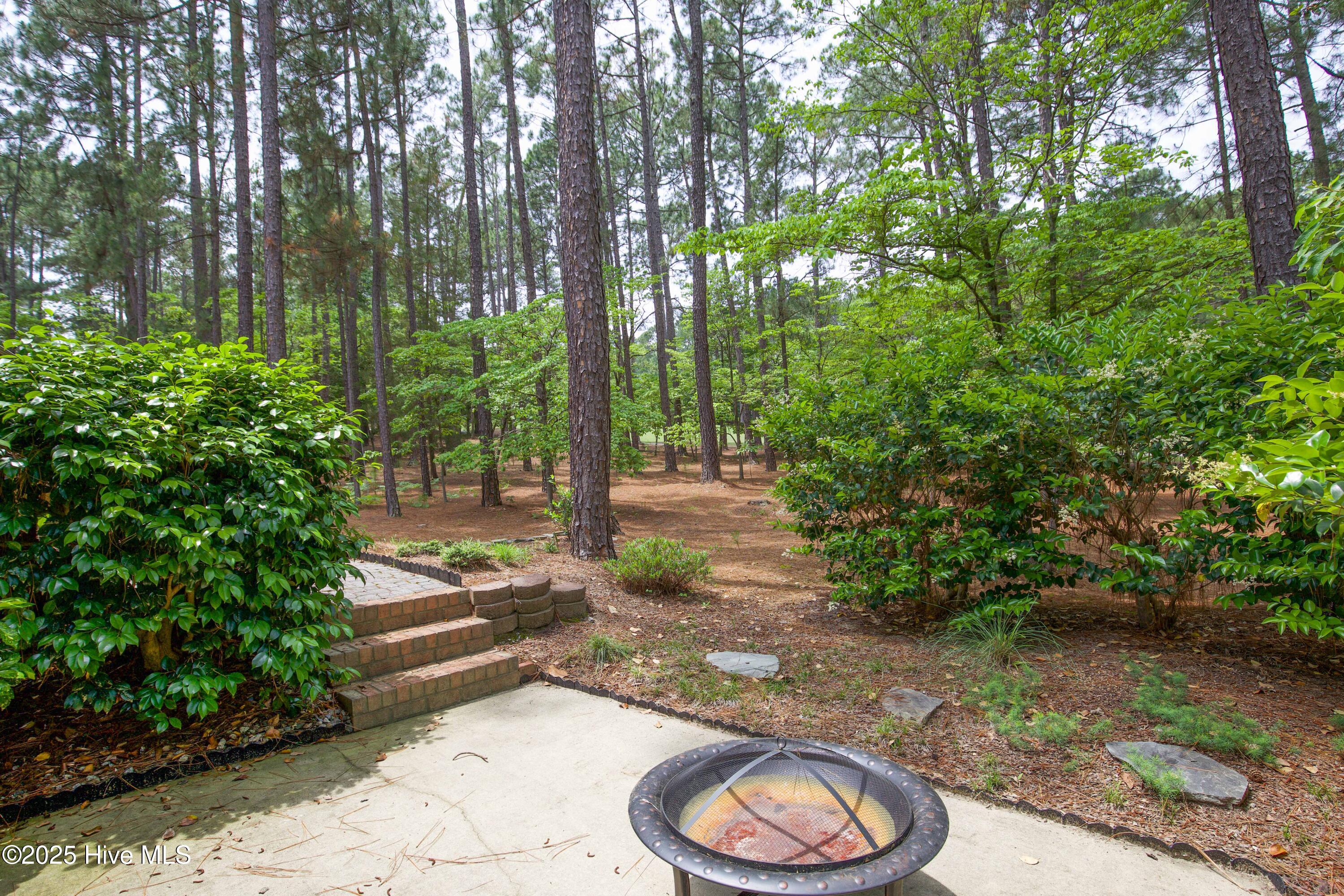 17 Troon Drive Pinehurst, NC 28374 - Photo 80 of 105 Patio w/fire-pit area