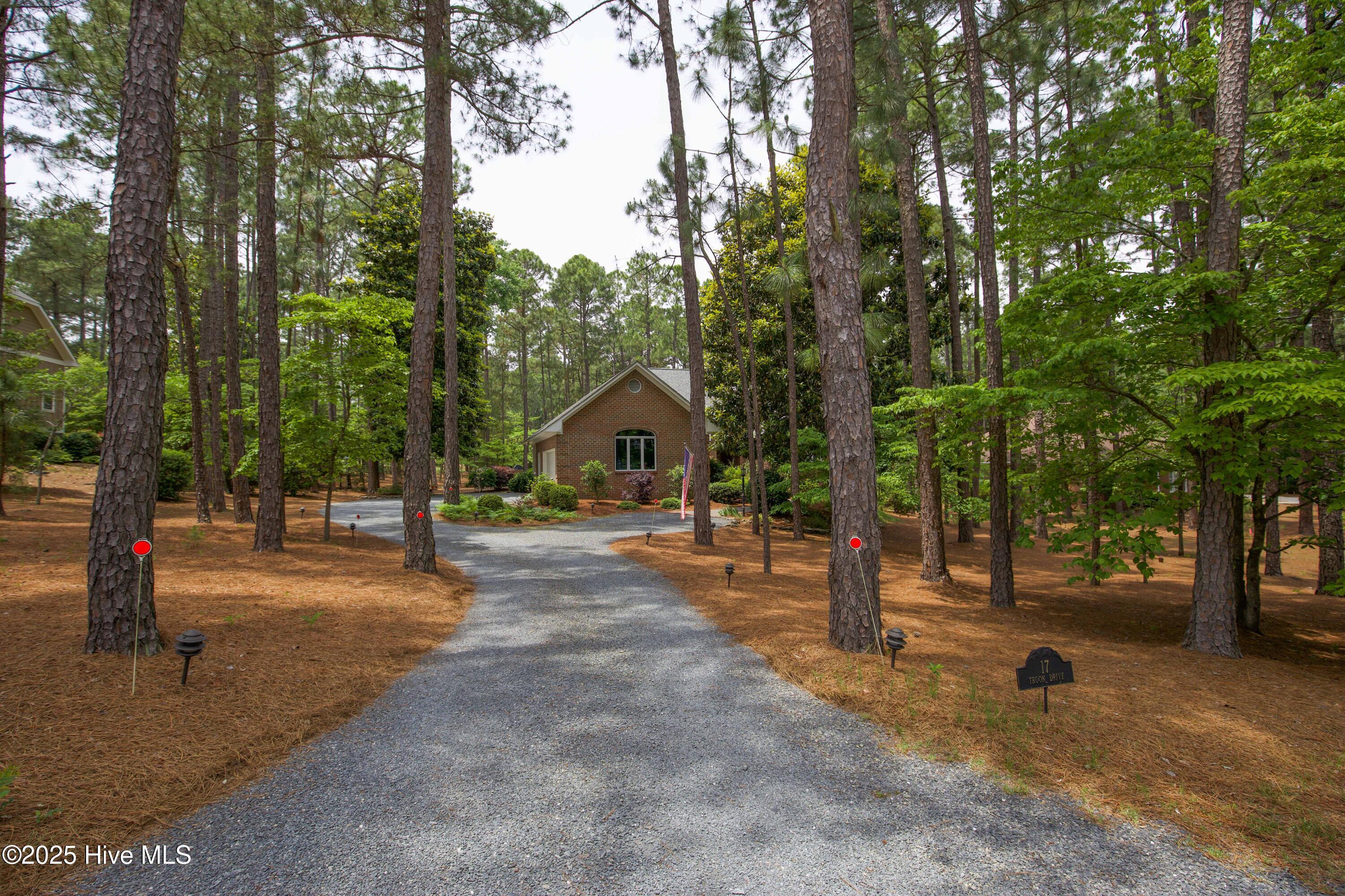 17 Troon Drive Pinehurst, NC 28374 - Photo 96 of 105 Gravel driveway 17 Troon dr.