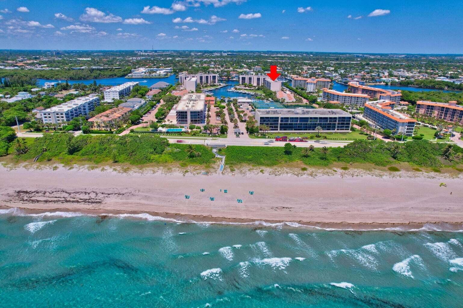 2707 North Ocean Boulevard, Unit D205 Boca Raton, FL 33431 - Photo 43 of 51 a view of an outdoor space with a lake view
