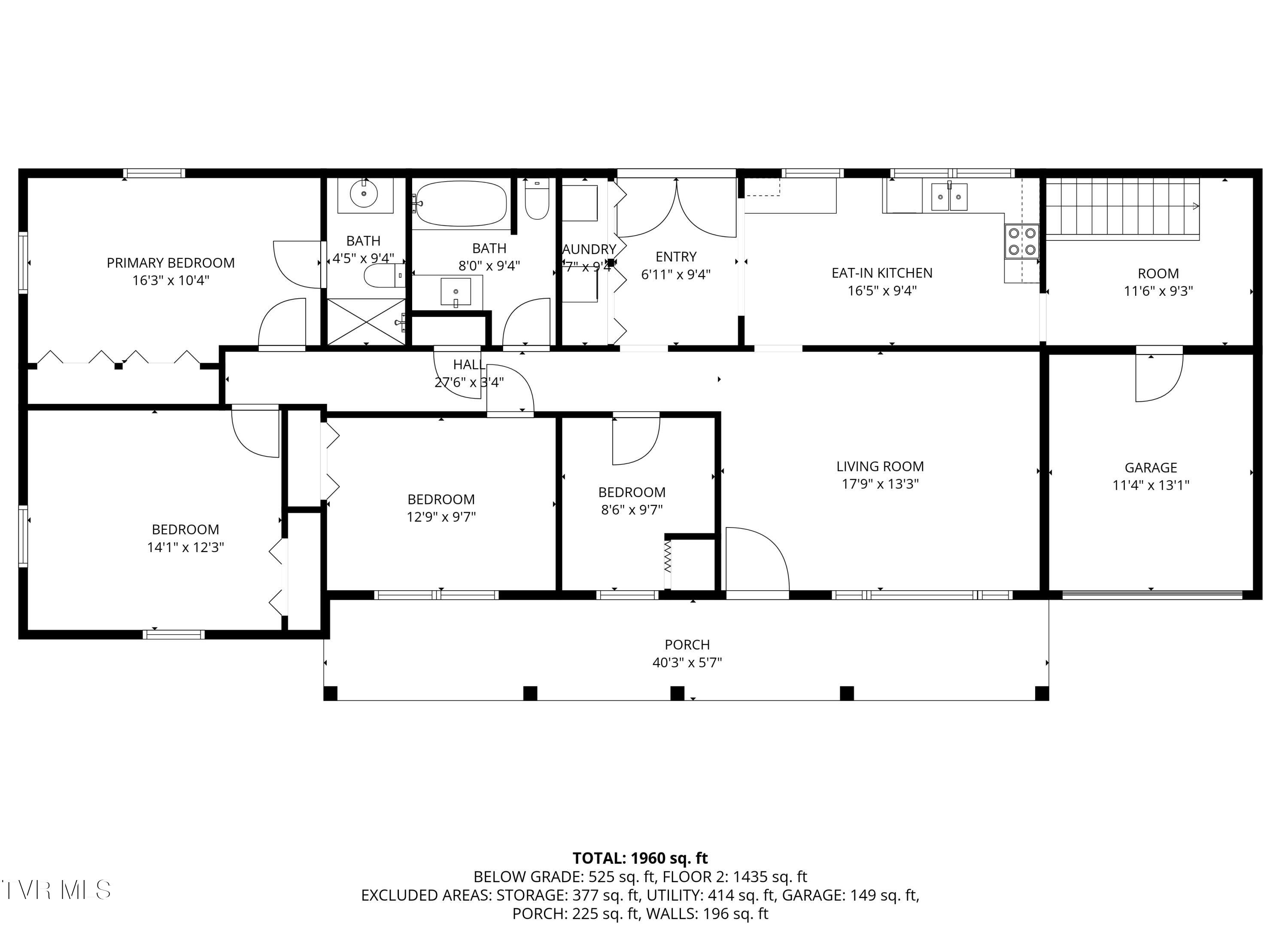 1091 Shipley Ferry Road Blountville, TN 37617 - Photo 43 of 44 2nd_floor_1091_shipley_ferry_road_blount