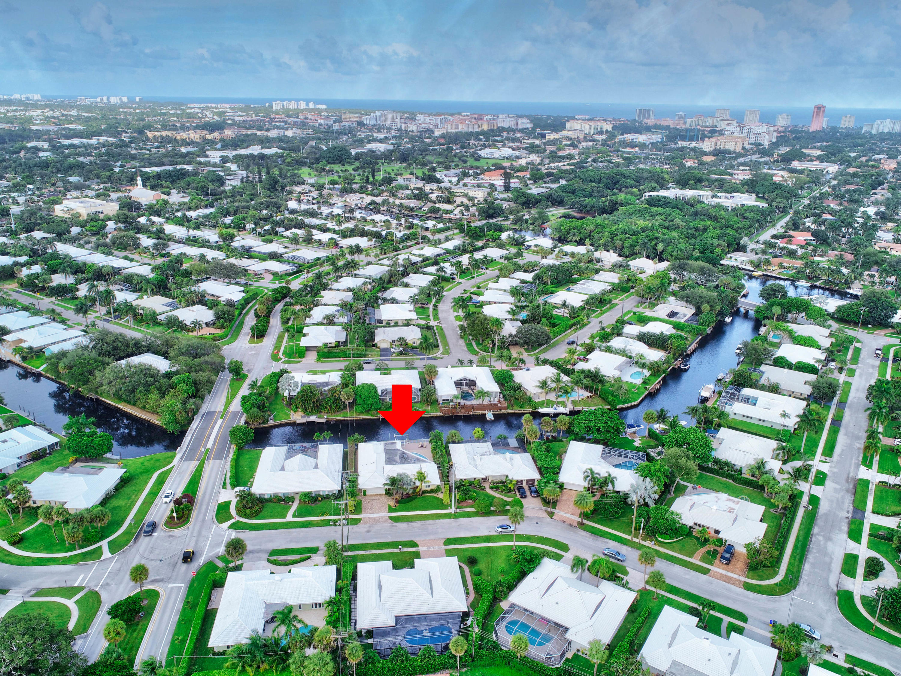 1160 Mulberry Way Boca Raton, FL 33486 - Photo 32 of 35 drone
