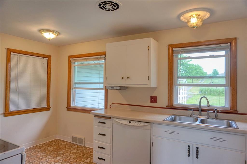 128 West Liberty Road Slippery Rock, PA 16057 - Photo 9 of 25 Ceramic tile floor in the kitchen and entry!