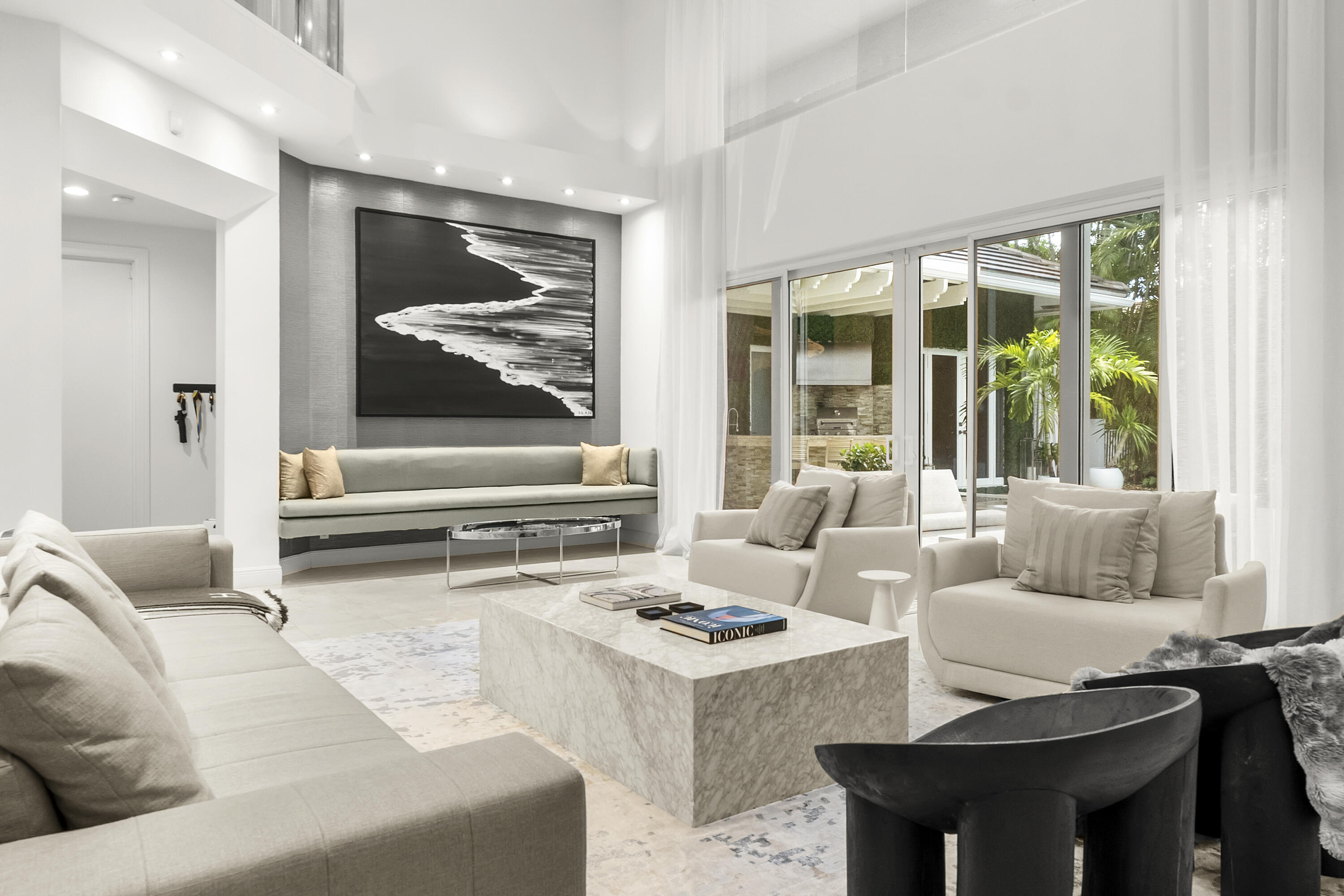 3156 Northwest 61st Street Boca Raton, FL 33496 - Photo 19 of 46 a living room with furniture and window