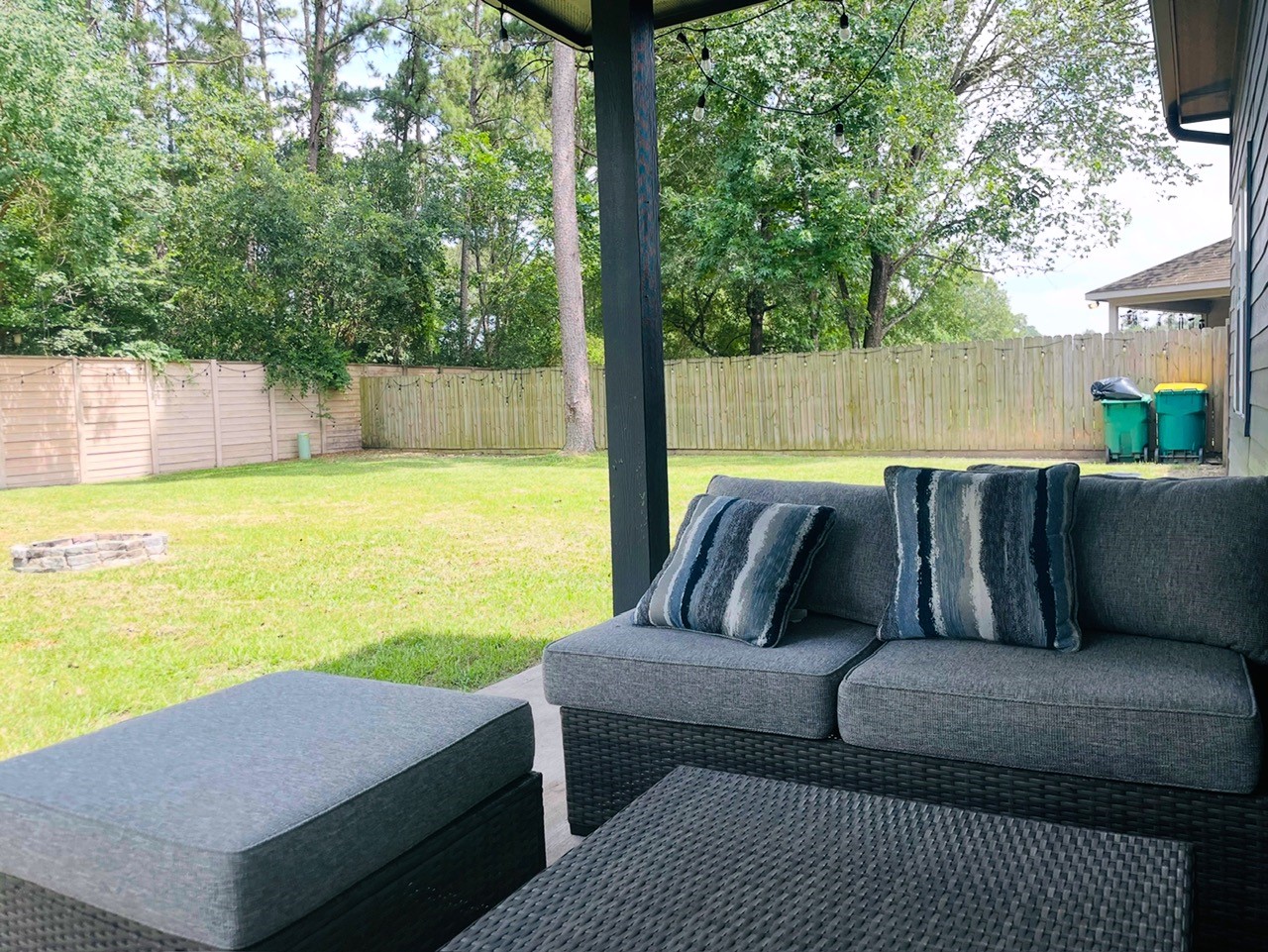 803 Brickstone Court Spring, TX 77386 - Photo 24 of 26 Oversized back yard with NO Back Neighbors!