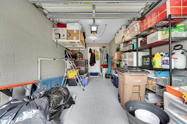 a room with lots of gym equipment