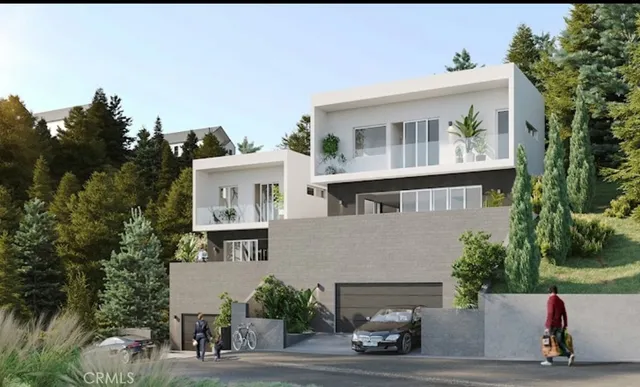 a view of house with outdoor space and street view